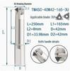 Deep Hole Internal Thread Milling Cutter with Coolant, Imperial/Metric Shank, US 11UI/16UI