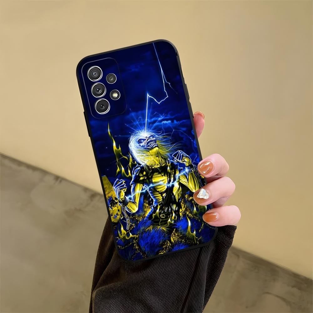 Skeleton Rock Band Fashion Phone Case for Samsung Galaxy S23 S24 S20 S21 S22 Ultra Fe Plus M54 A34 A54 A24 A52 A53 Coque
