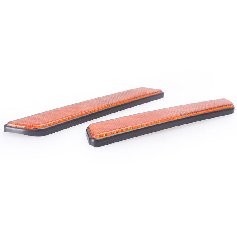 Motorcycle Front Fork Leg Reflectors For Harley Davidson Lower Legs Sliders Super Glide Universal 2Pcs