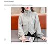 Women's Petite Versatile Casual Windbreaker Jacket - Spring/Autumn 2025 Collection