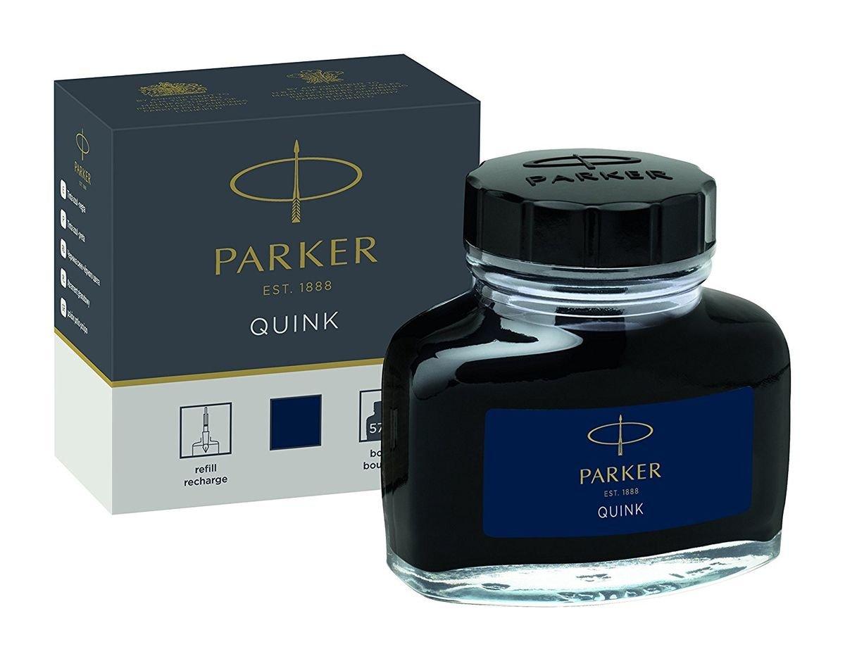 

Parker Quink 57ml Fountain Pen Ink Bottles Set of Blue-Black (1950378, 3) (S1162120)