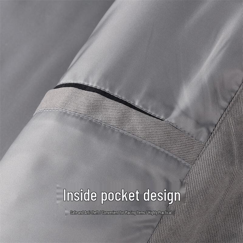 Mark Fairwhale Men's Windproof Lapel Jacket