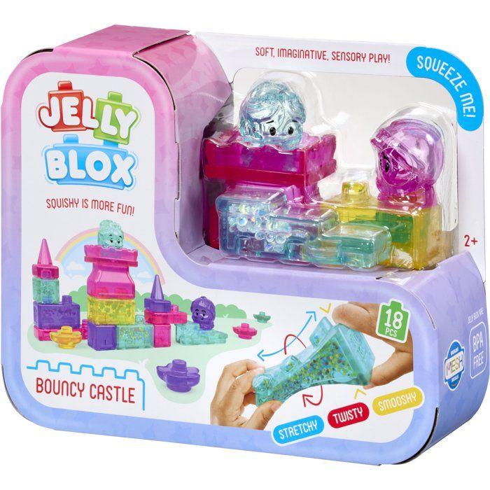 Goliath Jelly Blox Bouncy Castle Set - Constructiespeelgoed - Zachte Bouwblokken - Pijnvrij Spelen - Vanaf 2 jaar - BPA vrij