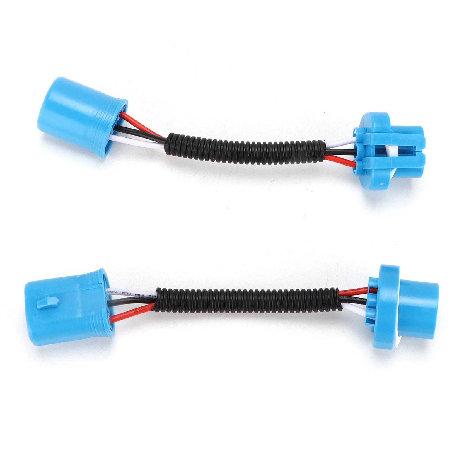 

2 шт. 9007 Мужской-Женский разъем жгута проводов Универсальный удлинитель провода для автомобильных фар