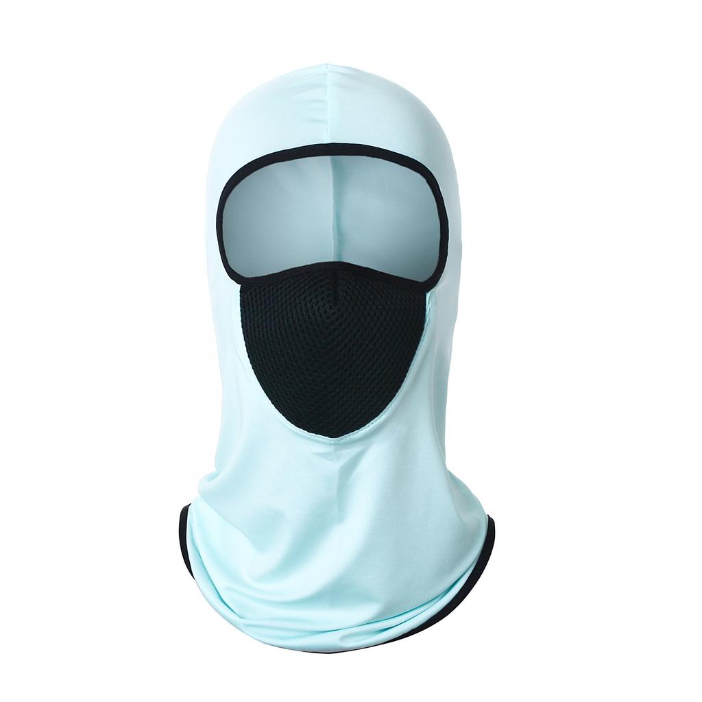 Outdoor Protective Head Wrap Neck Integrated Windproof Sunscreen Mask Full Face Male Motorcycle Cycling Ice Silk Neck Cover