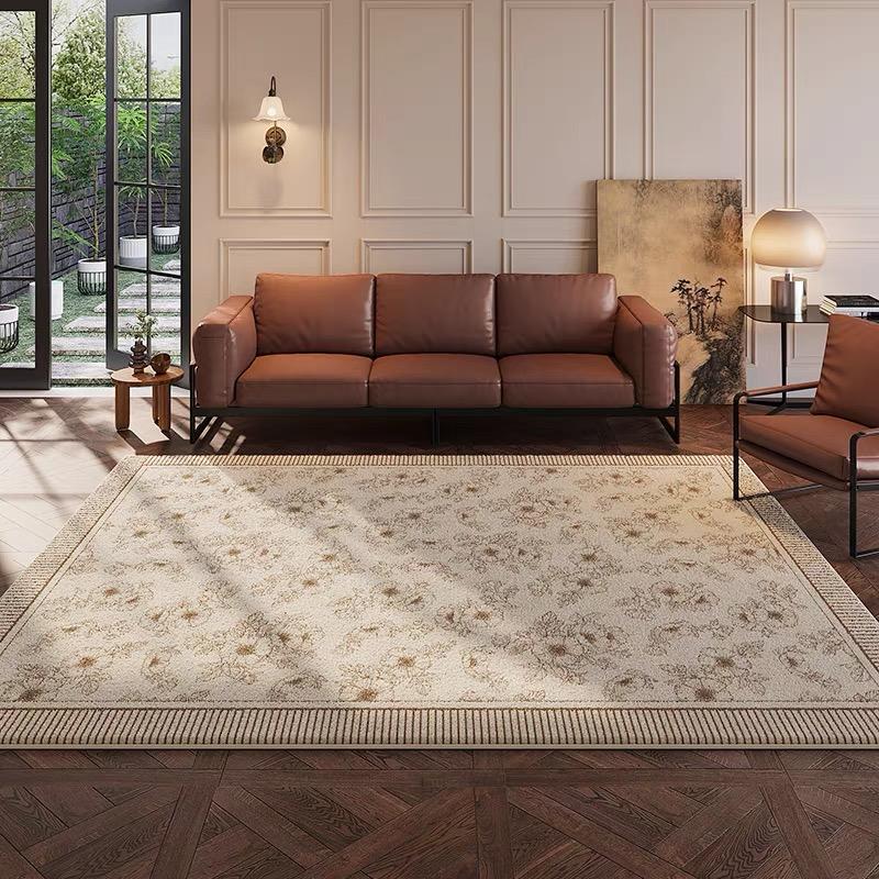 

Имитация кашемирового ковра, антикварная спальня, мягкая кровать, одеяло, легкое роскошное украшение для дома, гостиная, диван, стол, коврик 400MMx600MM