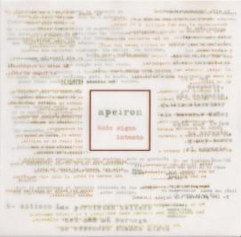 

CD APEIRON - Todo Sigue Intacto foehn003 Foehn Records 2002 Spain Rock Used