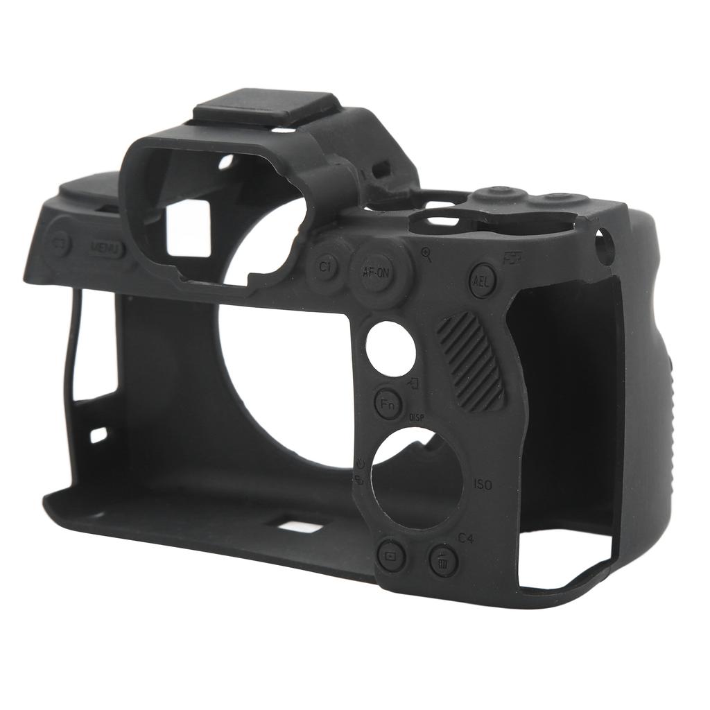 Camera Case Silicone Black Scratch Resistant Protective Case Cover Digital Camera Accessories Fit for A74