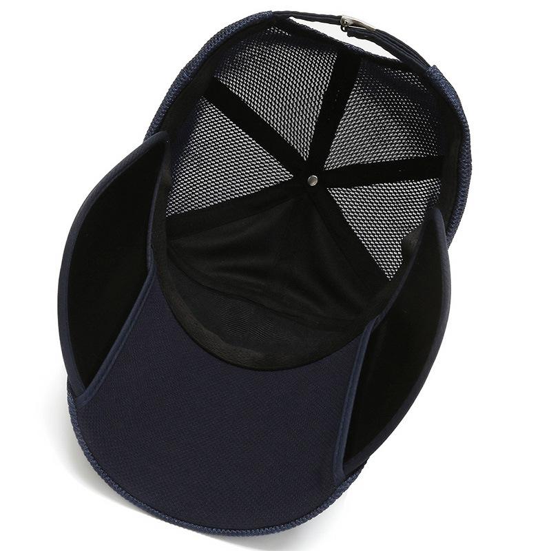 New Stretch-brimmed Baseball Cap Outdoor Fishing Spring and Summer Visor Breathable Cap Versatile Sun Hat