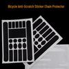 Bicycle Frame Protection Sticker: Scratch-Resistant Chain Guard for Road and Mountain Bikes