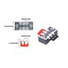 Durability Terminals Connectors with ABS and Steel Construction 600V 15A for Corrosions Resistance in Harsh Conditions