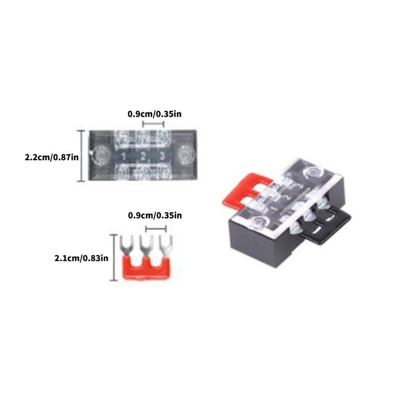 Durability Terminals Connectors with ABS and Steel Construction 600V 15A for Corrosions Resistance in Harsh Conditions