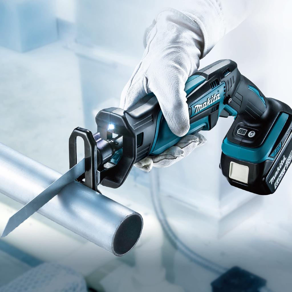 Makita Rechargeable Reciprocating Saw 18V6Ah with JR184DRGT Battery/Charger/Case