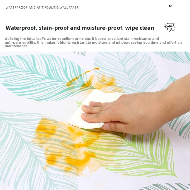 Vodotěsná a odolná proti vlhkosti Omyvatelná Tapeta na pozadí do ložnice, pokoje, obývacího pokoje Domácí Samolepka na zeď