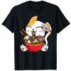 RaUnisex Cat Anime Kawaii Japanese Gift Girls Official Teenager TShirt Y2k Cartoon Aesthetic Clothes Novelty Graphic Women Apparel