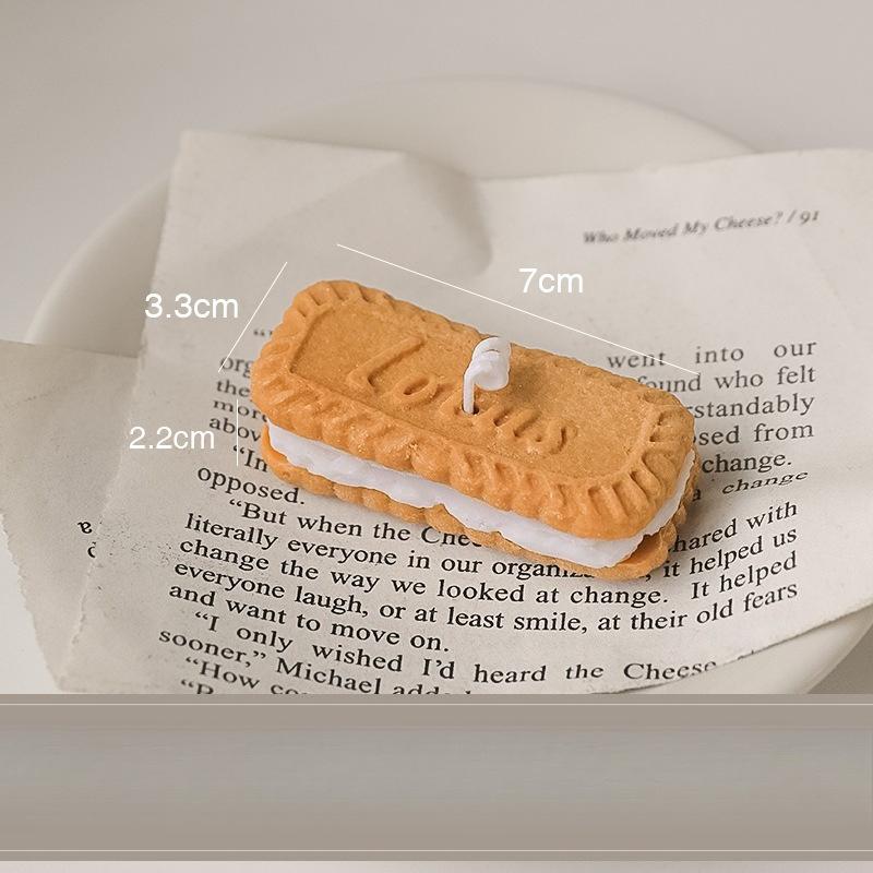 

Cookies Aromatherapy Candle Creative Cookies Aromatherapy Candle Wedding Accompaniment Gifts Family Bedroom Decor