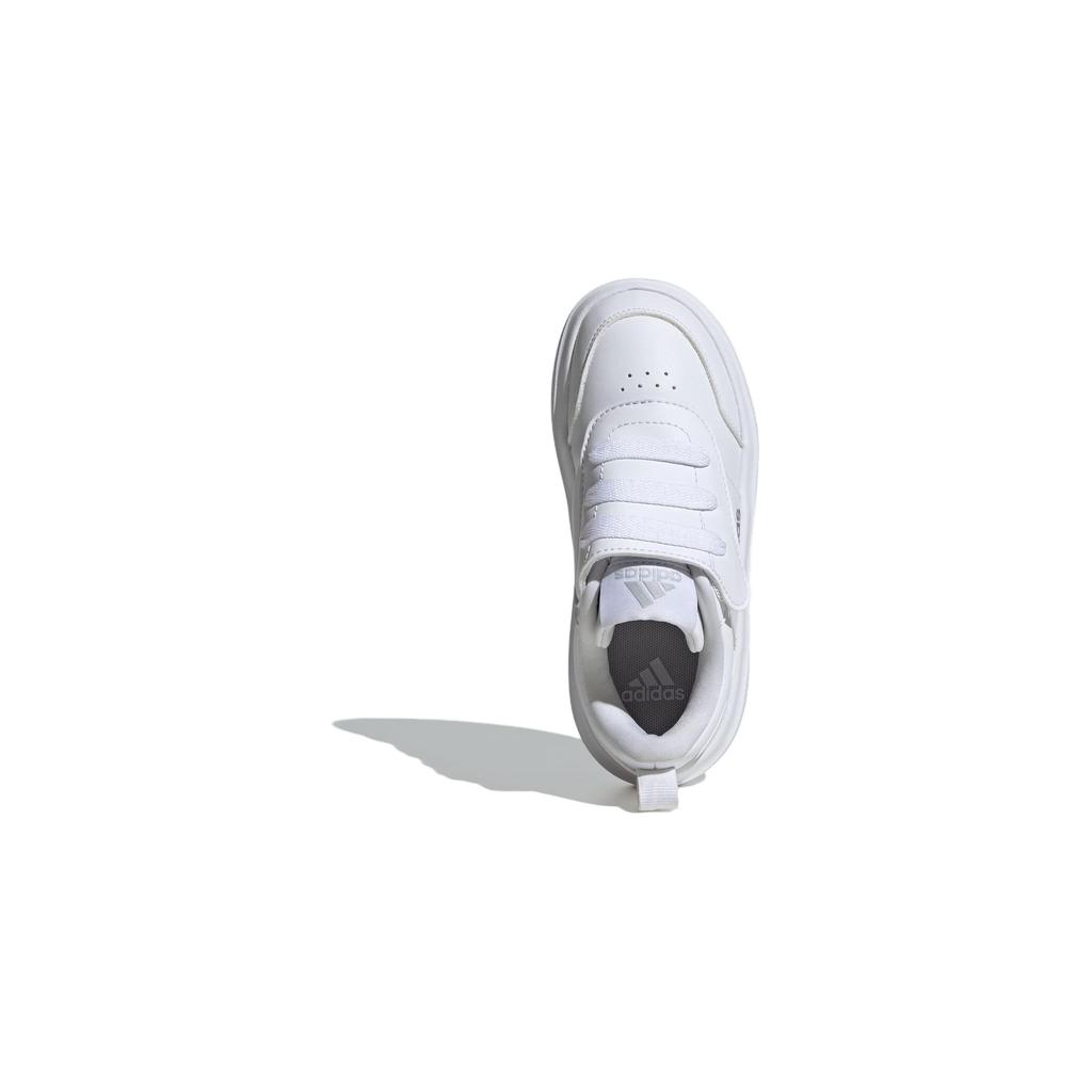 Adidas Park St Comfortable Versatile Non-Slip Shock Absorbing Low-Top Casual Shoes Kids Casual Shoes White ID7918