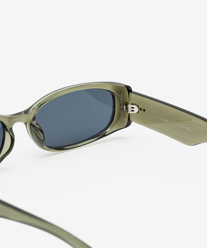 Weeoweeo Chico Clear Khaki Sunglasses