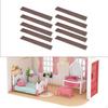 10 Pieces Dollhouse Flooring Accessories Birthday Gifts Ornament DIY Decoration Miniature