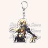 Hot Zenless Zone Zero Keychains for Womens Accessories Bag Ellen Joe Bangboo Miyabi ZZZ Anby Jane Doe Nicole Keyrings Fans Gifts
