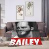 Who Try To Do Something Jonathan Bailey Blanket Quality Soft Warm  Bedding Throws Winter Decorative Bedroom Funny Bedspread