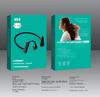 K69 Wireless Sports Earphones: Sweat-Proof Bone and Sound Conduction Bluetooth 5.0, Back-Hook Design