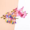 10 Pieces Artificial Flowers Cheap Silk Butterfly Orchid Home Decoration Accessories Brooch Diy Christmas Wreath Fake Plants
