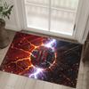 AC Milan Design Crystal Velvet Carpet Cozy Non?Slip Printed Rug For Bedroom Living Room Entrance