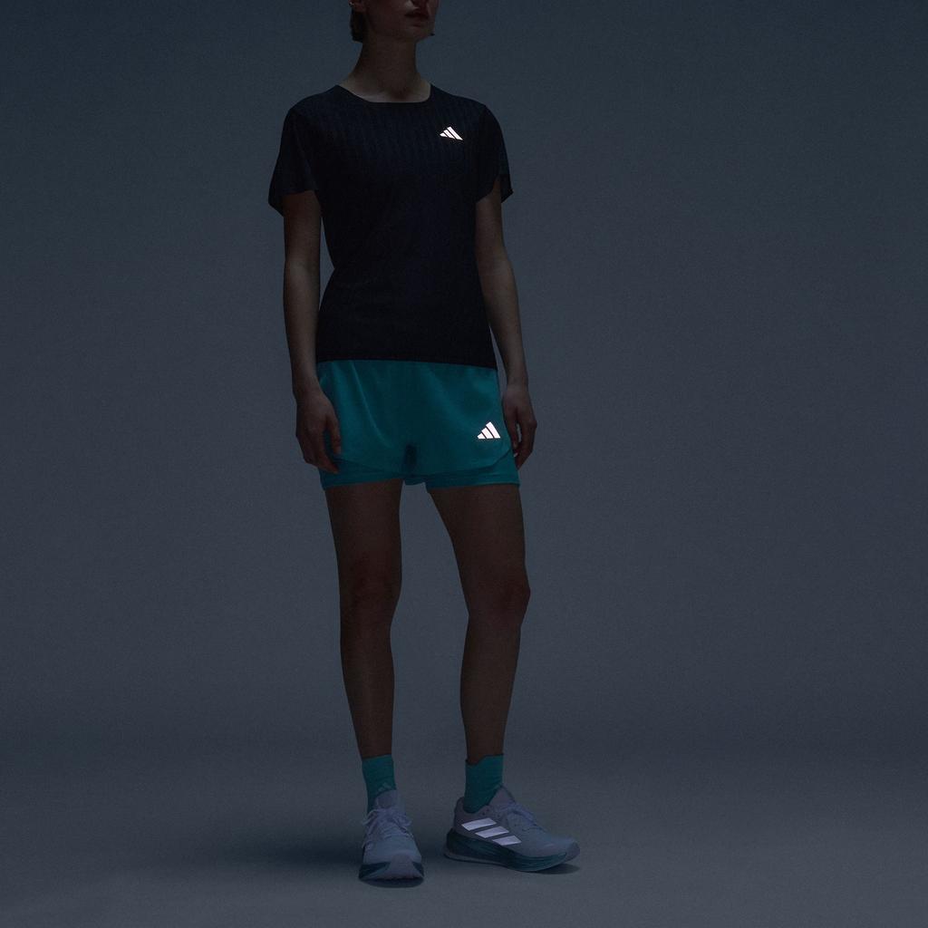 Adidas Climacool ADI365 2-In-1 Quick-Dry Running Shorts Women Shorts KE2281