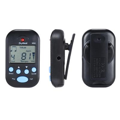 Lightweight & Mini Professional Clip On Digital Beat Metronome LCD Screen  for Musical Instrument