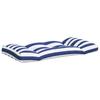 Palette Cushions 2 Pcs Blue & White Striped Oxford Fabric