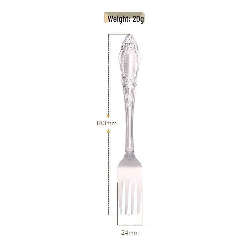 

Elegant Stainless Steel Tableware Set