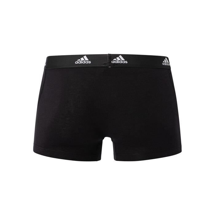 Boxers - Adidas - Lot de 3 - Multicolore - Coton - Taille élastiquée