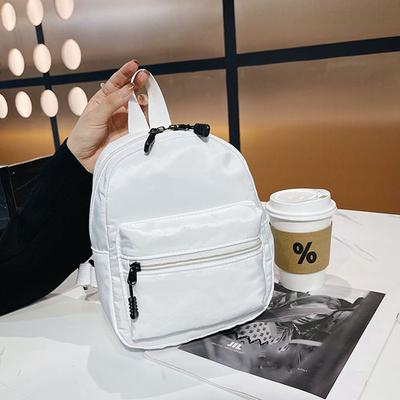 Teen Girls Fashion Nylon Female Bag Small School Bags Mini Backpacks White Rucksack