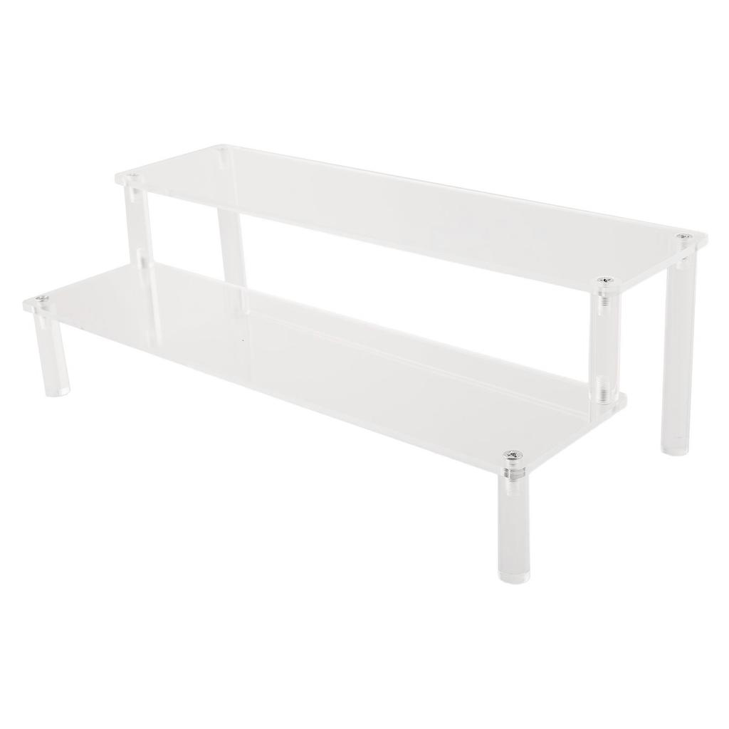 Desktop Storage Acrylic Display Stand Transparent Storage Rack Elegant Display