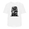 Double Decker Bus Cotton T Shirt Ta049902 Image 1 Of 4 Vintage Stretched Top For Everyday Wear Stylish Breathable Soft