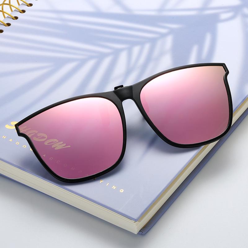 Trendy Polarized Clip-on Sunglasses for Myopia: UV Protection, Night Vision, Driving & Fishing, Unisex