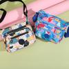 Printed Nylon Shoulder Bag Middle-Aged Multi-Layer Bag Mother Bag Women's Crossbody Bag Mobile Phone Bag