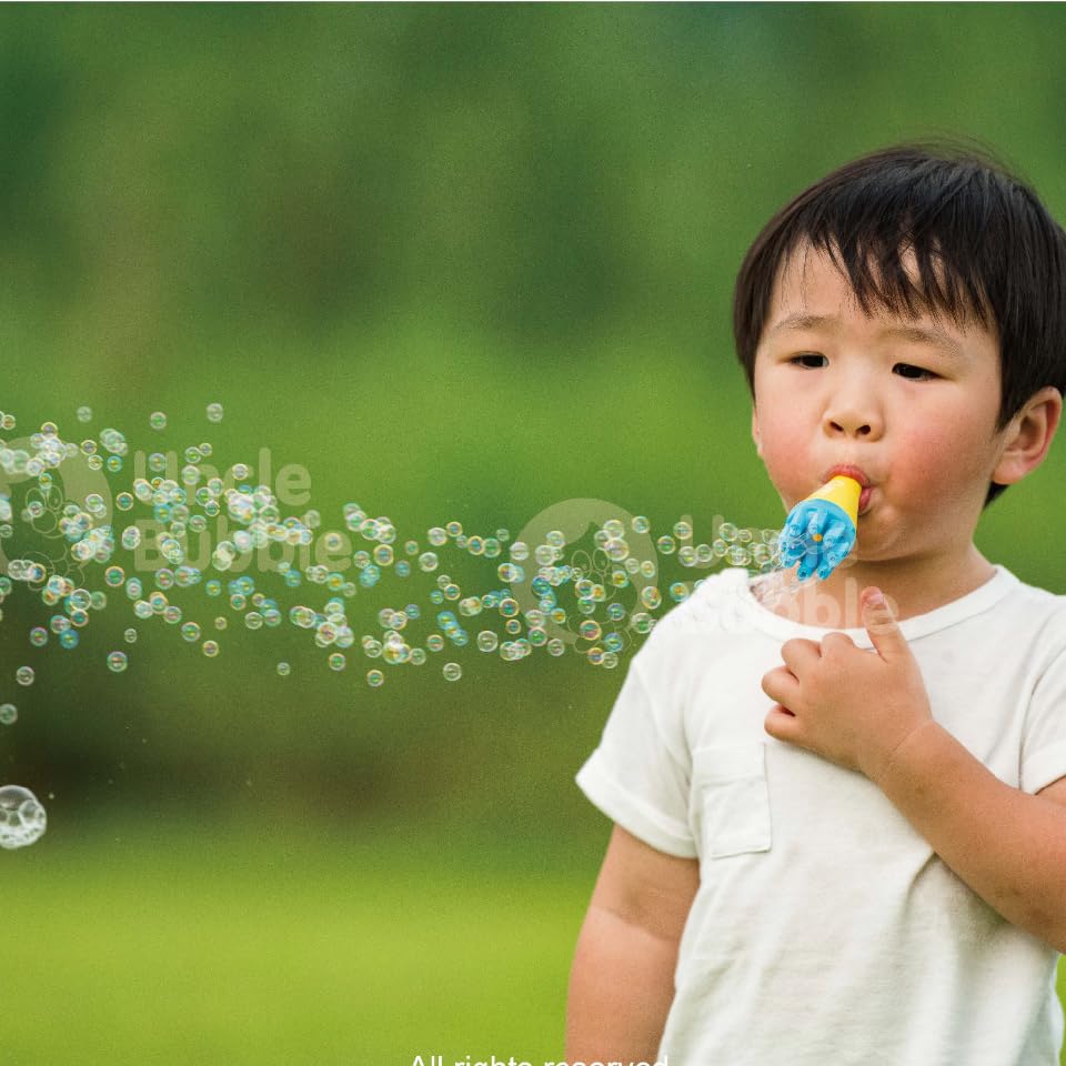 Bubble-like bubbles dancing like a snowstorm [Uncle Bubble Fun Bubble Snowstorm & Special Bubble Liquid] Camping, Outdoors, Fun Toy, Kids Gift,