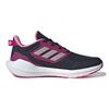 New Adidas EQ21 Slip Resistant Cushioning Wear Resistant Low Top Kids' Running Shoes Silver Pink Teenagers GZ2306