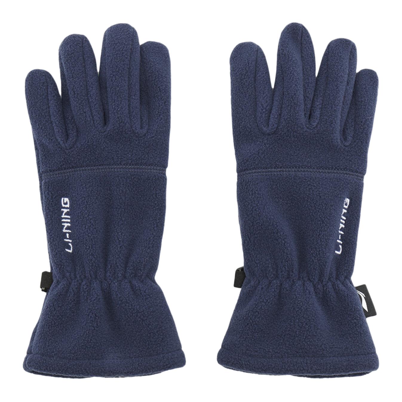 Полиэстеровые перчатки Li Ning для детей, морской синий, YSGV021-1 L