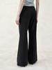 OWNSER Maria Line Bootcut Pants (Charcoal Stripe)