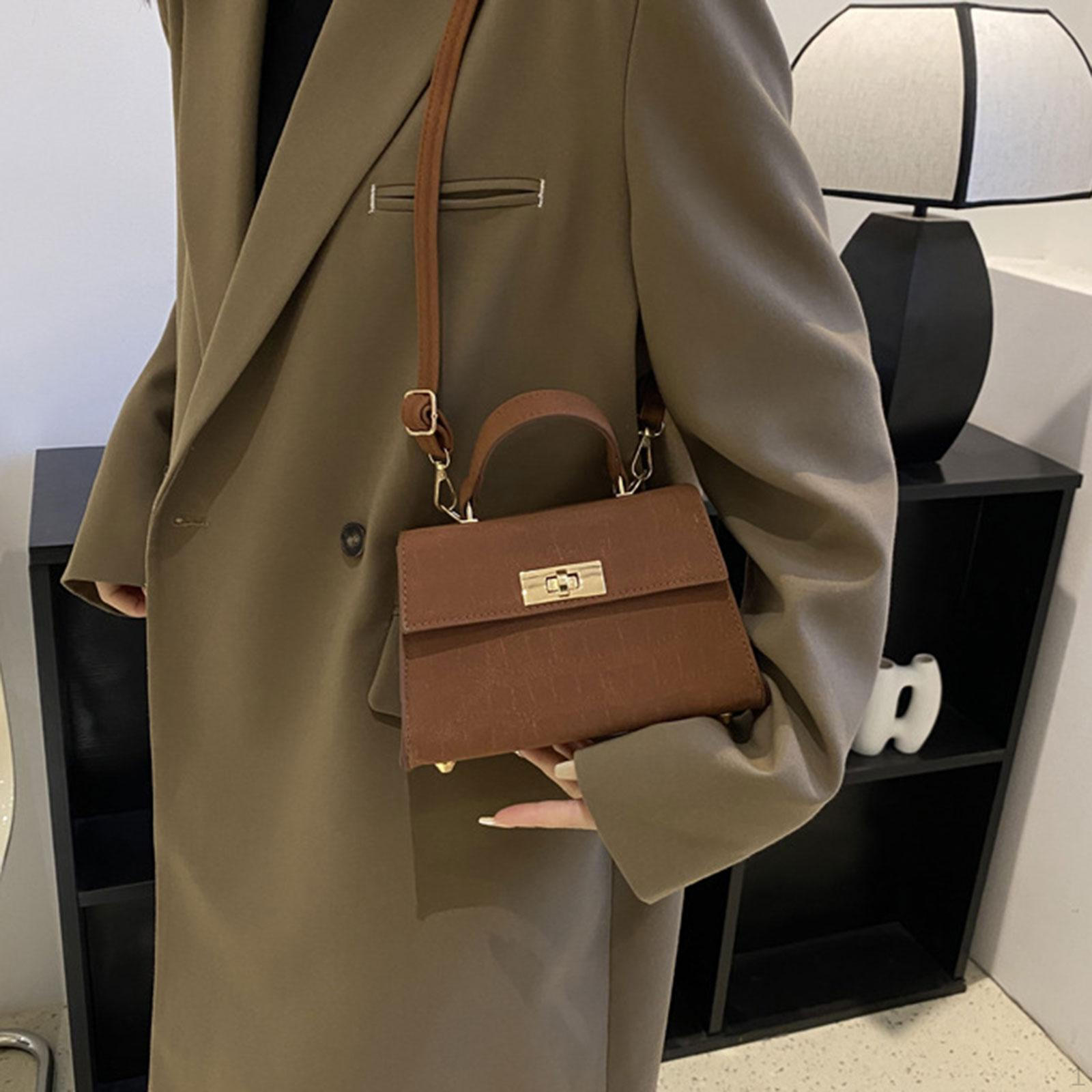 Сумка на плечо женская модная стильная сумка через плечо дорожная сумка-тоут для покупок коричневый 1177₽