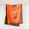 New retro knight horse imitation cashmere scarf, dual-purpose temperament, double-sided thickened student windproof scarf