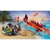 Playmobil 71532 pirate et crabe géant, les pirates, 26 pièces, dès 4 ans