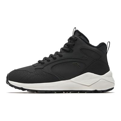Tazhou Synthetic Leather Fabric Trendy Retro Fashion Fleece Wear-Resistant Shock Absorption High-Top Casual Shoes Women Casual Shoes 922548922-2