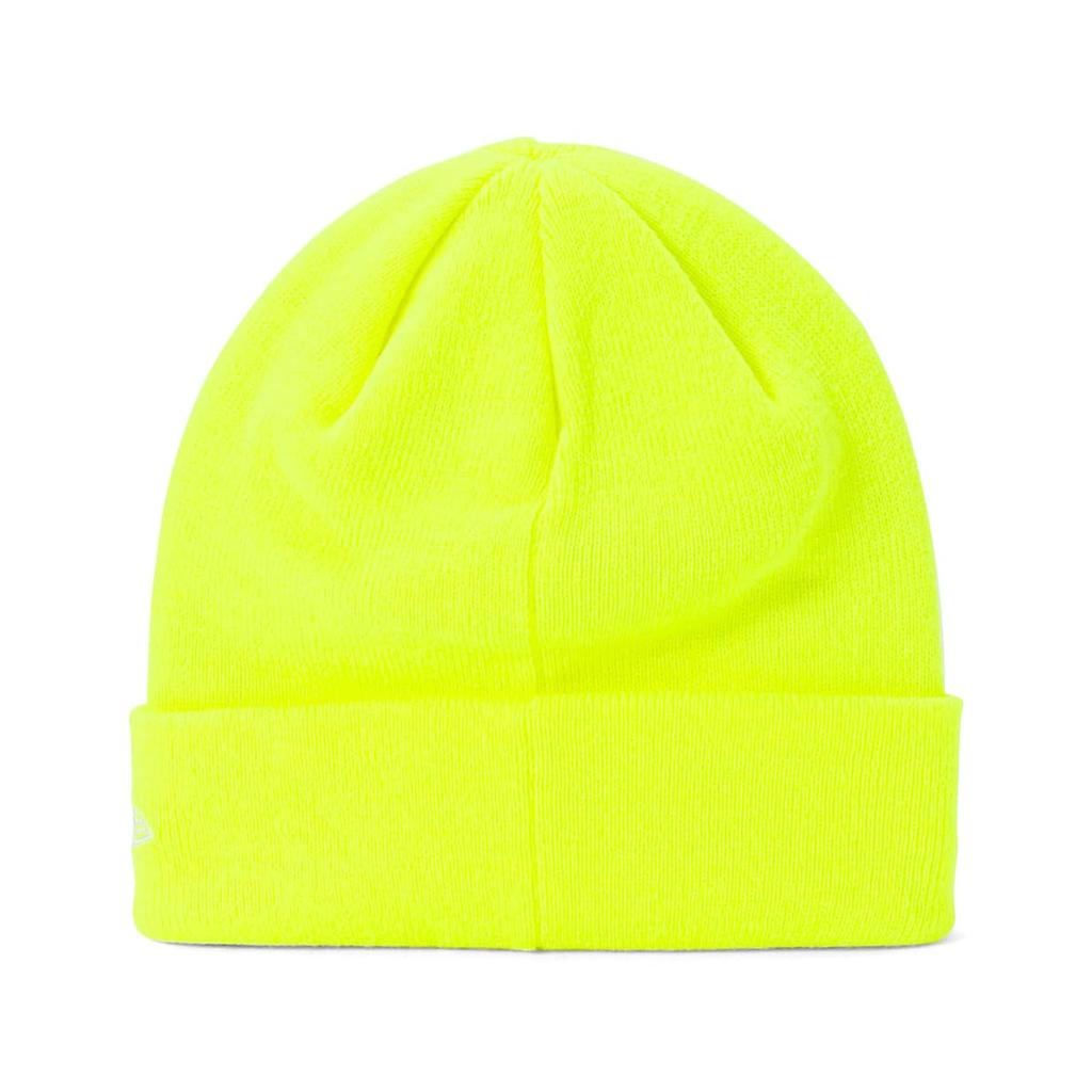 New Era Basic Cuff Knit Neon FREE BASIC CUFF KNIT NYEL Hat, Yellow,