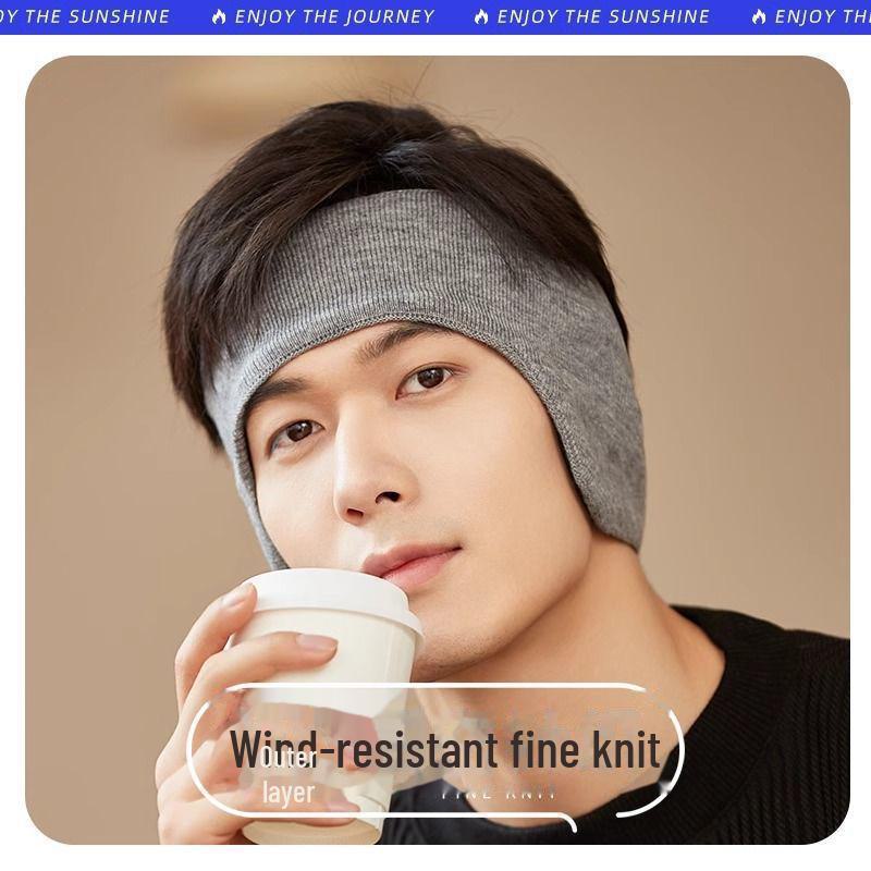 Unisex Winter Plus Velvet Thickened Windproof Earmuffs for Outdoor Cycling