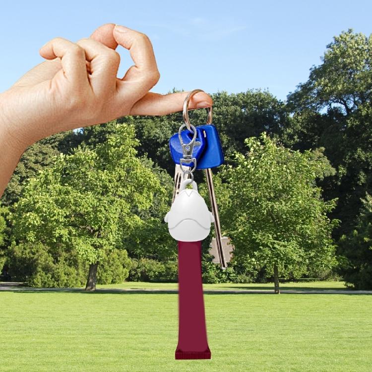 Soft Cartoon Keychain Lipsticks Cover Hygienic Silicone Makeup Tool Portable Beauty Essential For Girls