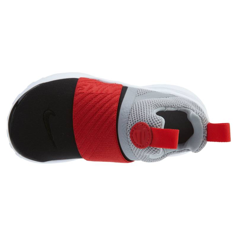 Nike Presto Extreme TD Šedá Červená Černá Dětské Tenisky Vlčí šedá Univerzitní červená 870019-009